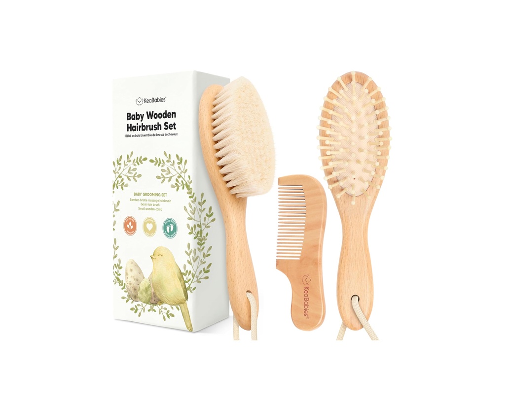 Baby Hair Brush and Comb Set