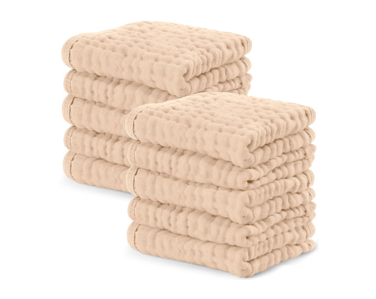 Comfy Cubs Muslin Baby Washcloths