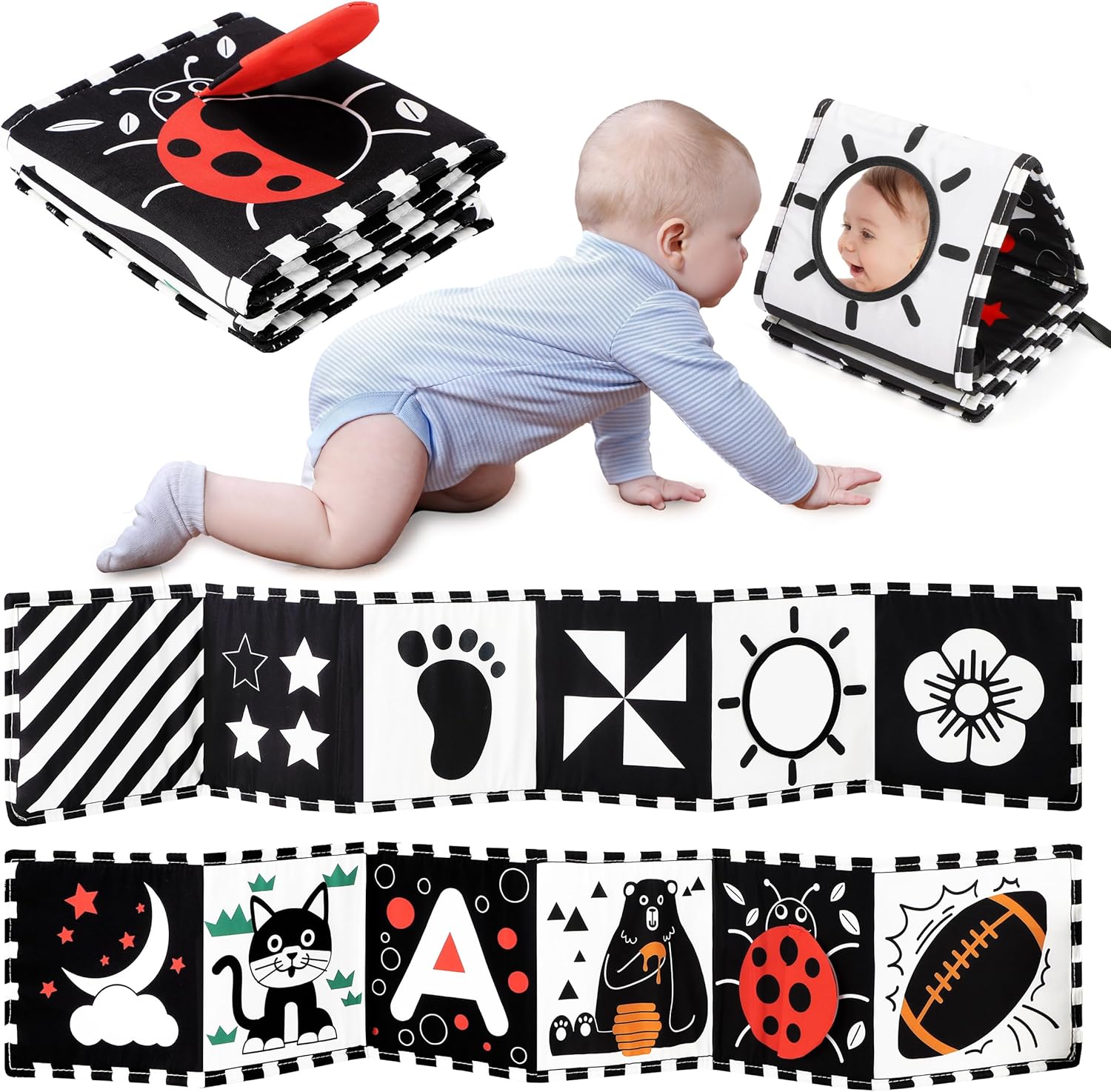High Contrast Development Stimulation Toys