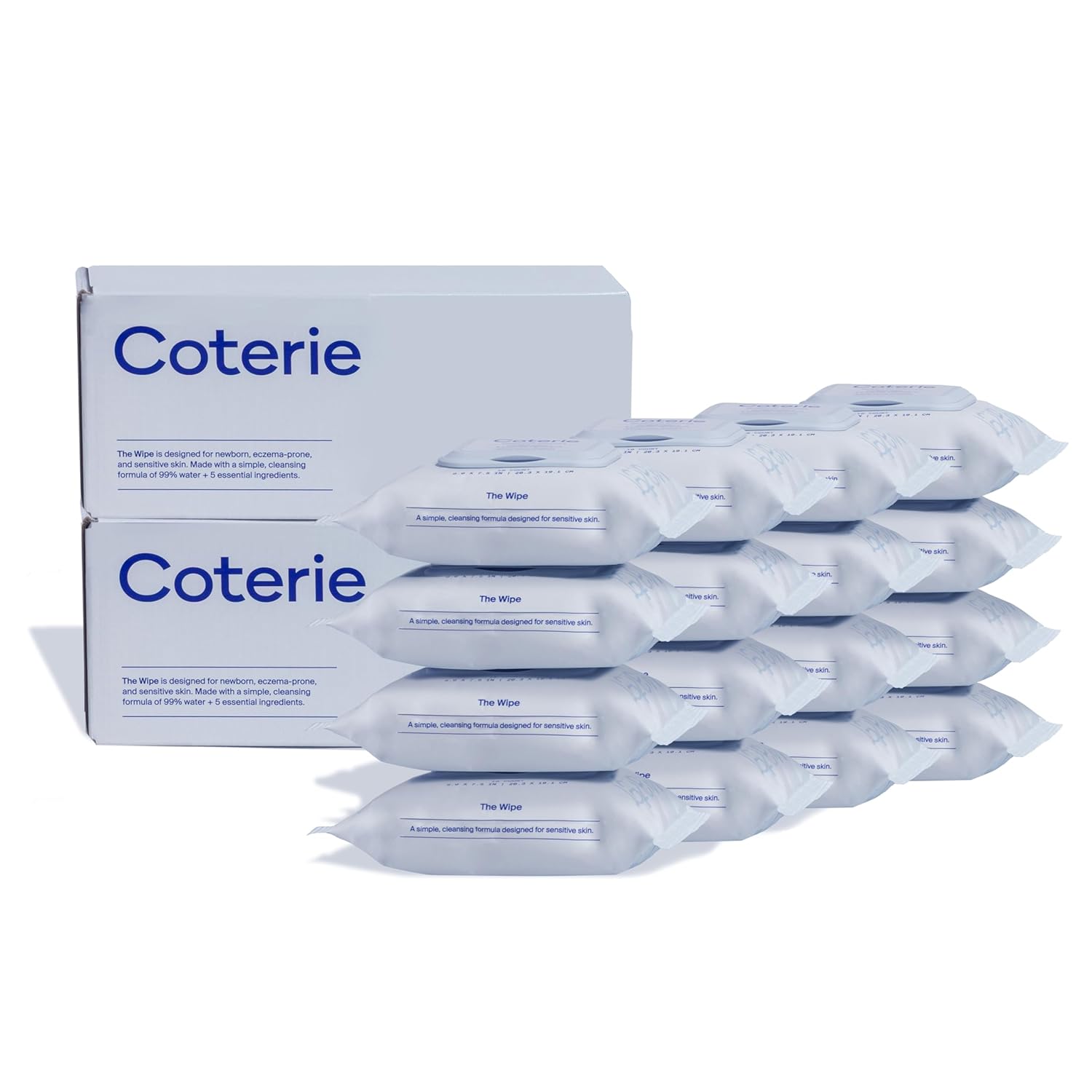 Coterie Plastic-Free Baby Wipes