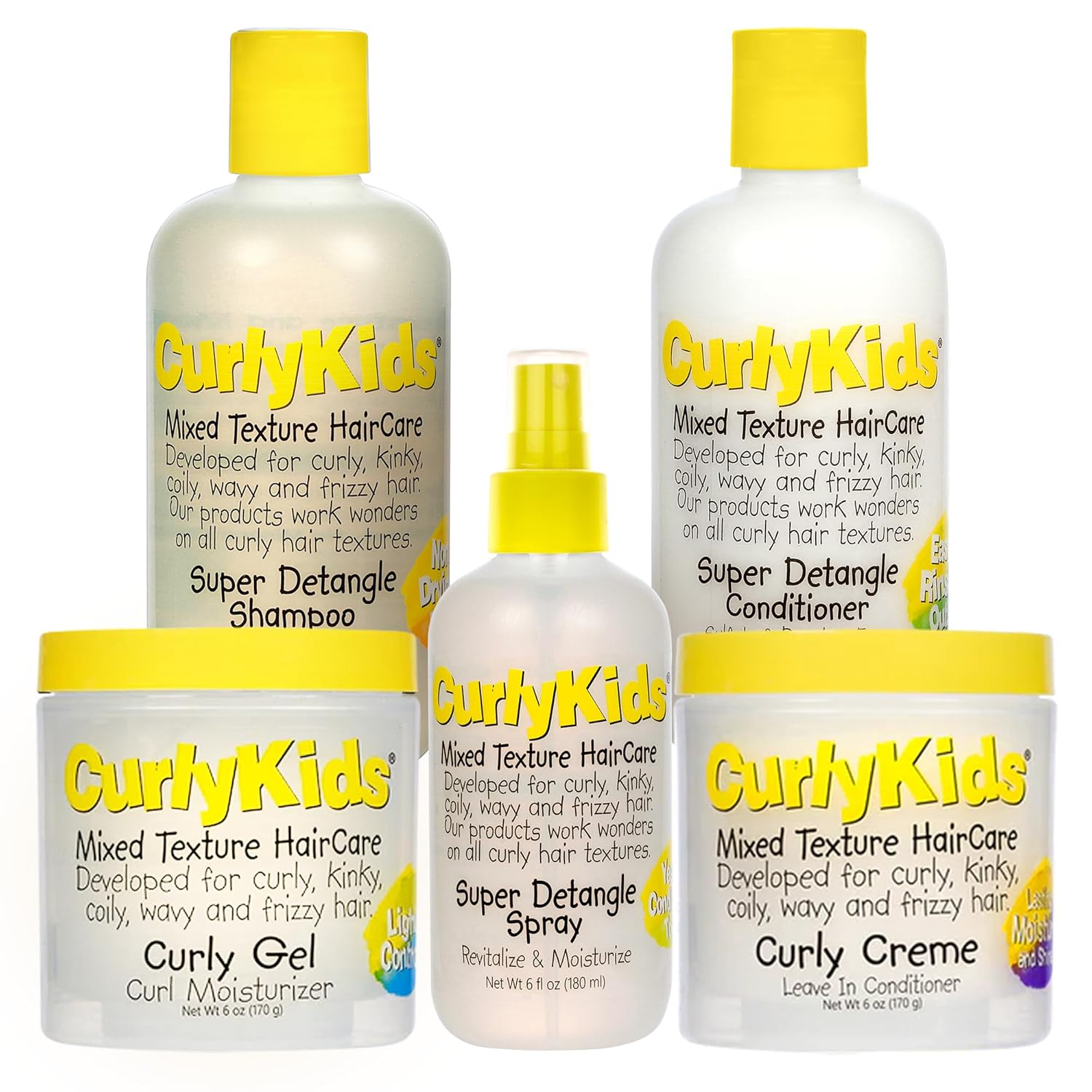 CurlyKids Detangle Spray Bundle