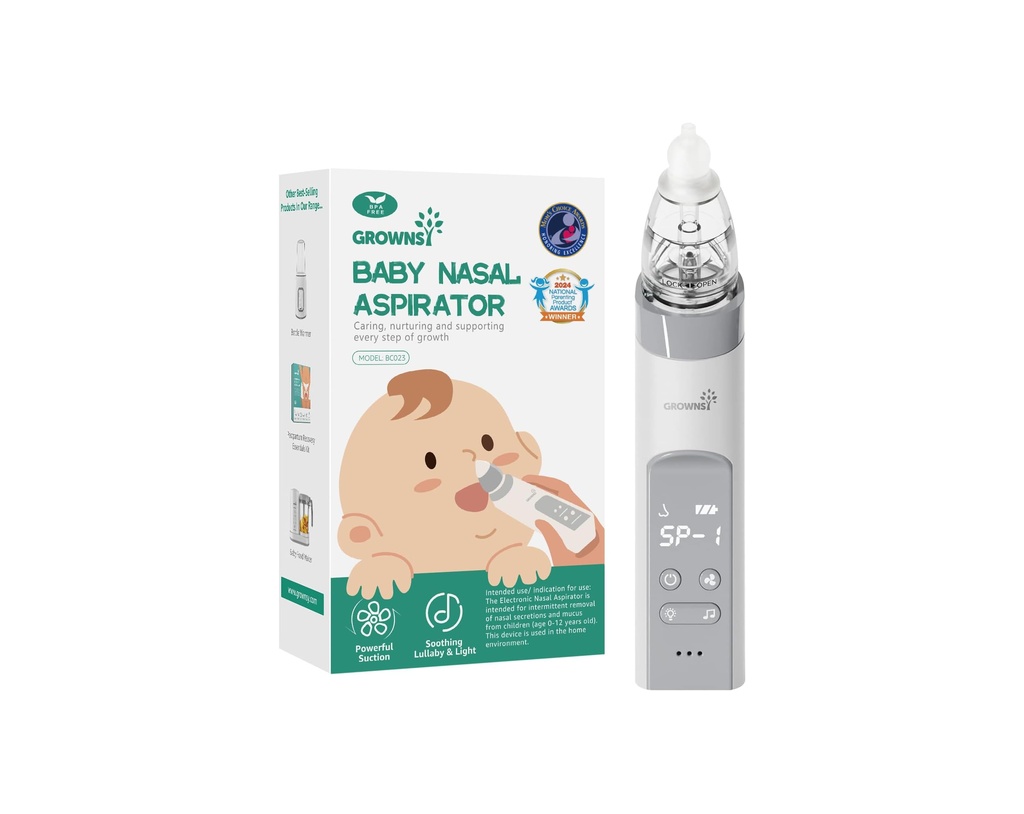 GROWNSY Nasal Aspirator for Baby