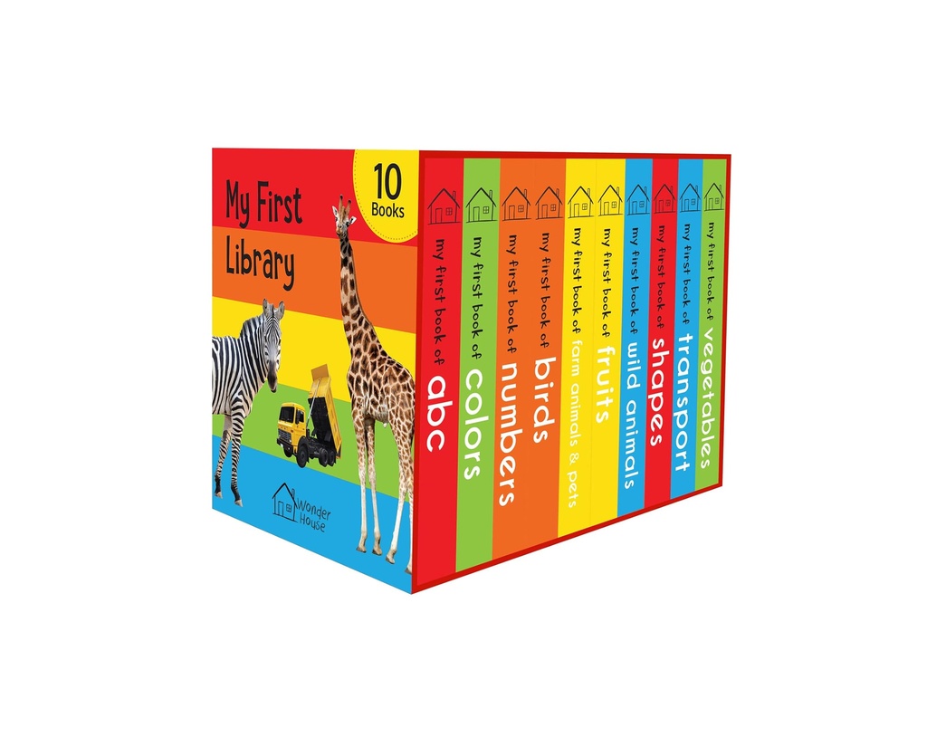 My First Library Boxset of 10 Board Books