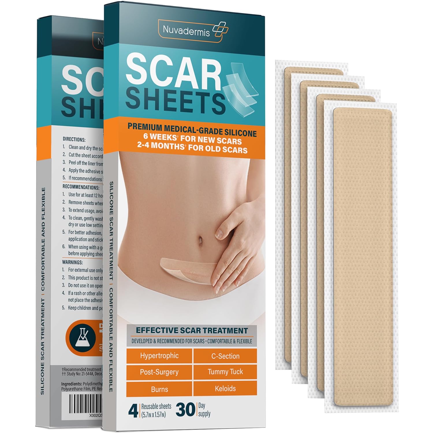Silicone Scar Removal Sheets
