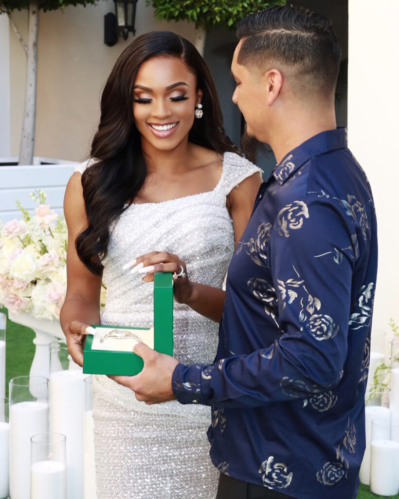 Bridal shower moment