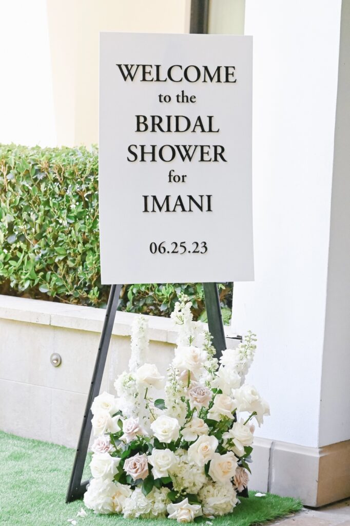 Bridal shower moment